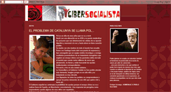 Desktop Screenshot of cibersocialista.blogspot.com