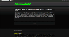 Desktop Screenshot of enterprisedigital.blogspot.com