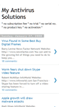 Mobile Screenshot of my-antivirus.blogspot.com