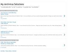 Tablet Screenshot of my-antivirus.blogspot.com