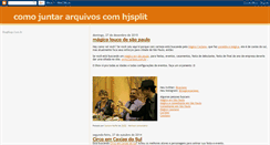 Desktop Screenshot of comojuntararquivos.blogspot.com