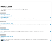 Tablet Screenshot of infinitezoom.blogspot.com