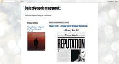Desktop Screenshot of magyarszoveg.blogspot.com
