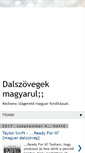 Mobile Screenshot of magyarszoveg.blogspot.com