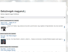 Tablet Screenshot of magyarszoveg.blogspot.com