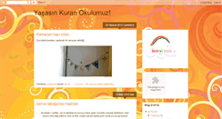 Desktop Screenshot of kuranokulumuz.blogspot.com