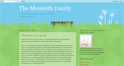 Desktop Screenshot of heidimonteith.blogspot.com