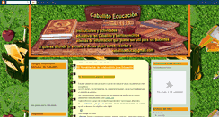 Desktop Screenshot of caballitoeduca.blogspot.com