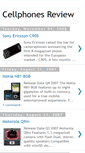 Mobile Screenshot of cellphones-review.blogspot.com