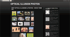 Desktop Screenshot of opticalillusionphotos.blogspot.com