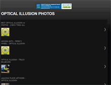 Tablet Screenshot of opticalillusionphotos.blogspot.com