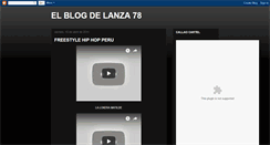 Desktop Screenshot of elblogdelanza.blogspot.com