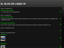 Tablet Screenshot of elblogdelanza.blogspot.com