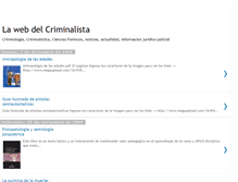 Tablet Screenshot of escenadelcrimen-lourdes.blogspot.com