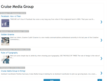 Tablet Screenshot of cruisemediagroup.blogspot.com