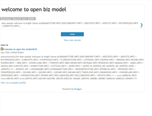 Tablet Screenshot of openbizmodel.blogspot.com