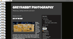 Desktop Screenshot of greyrabbitphoto.blogspot.com