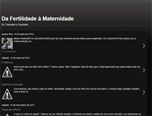 Tablet Screenshot of fertilidadeamaternidade.blogspot.com