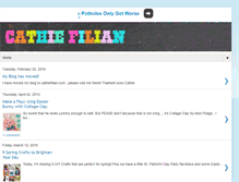 Tablet Screenshot of cathiefilian.blogspot.com