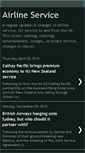Mobile Screenshot of airlineservice.blogspot.com