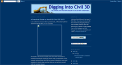 Desktop Screenshot of diggingintocivil3d.blogspot.com