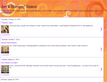 Tablet Screenshot of jensstampinspace.blogspot.com