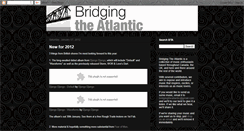 Desktop Screenshot of bridgingtheatlantic.blogspot.com