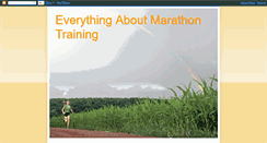 Desktop Screenshot of completemarathontraining.blogspot.com