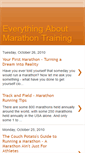 Mobile Screenshot of completemarathontraining.blogspot.com