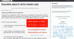 Desktop Screenshot of eslfortheblind.blogspot.com