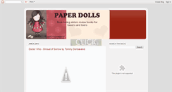 Desktop Screenshot of paperdollsbooks.blogspot.com