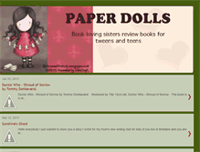 Tablet Screenshot of paperdollsbooks.blogspot.com