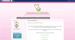 Desktop Screenshot of mums-and-bubs.blogspot.com