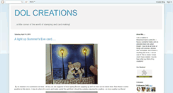 Desktop Screenshot of dolcreations.blogspot.com
