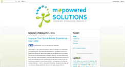 Desktop Screenshot of mpoweredsolutions.blogspot.com