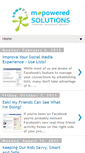 Mobile Screenshot of mpoweredsolutions.blogspot.com