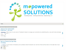 Tablet Screenshot of mpoweredsolutions.blogspot.com