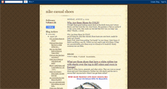Desktop Screenshot of nike-casual-shoes.blogspot.com
