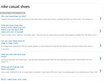 Tablet Screenshot of nike-casual-shoes.blogspot.com