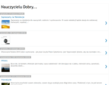 Tablet Screenshot of nauczycieldobry.blogspot.com