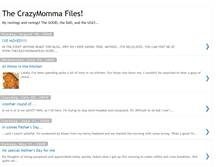 Tablet Screenshot of crazymommafiles.blogspot.com