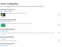 Tablet Screenshot of beautifulgreen.blogspot.com