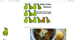 Desktop Screenshot of belleofthekitchen.blogspot.com