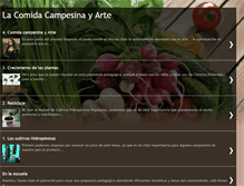 Tablet Screenshot of lacomidacampesinayarte.blogspot.com