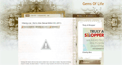 Desktop Screenshot of gemsoflife2.blogspot.com