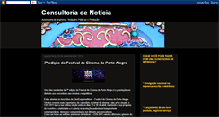 Desktop Screenshot of consultoriadenoticias.blogspot.com