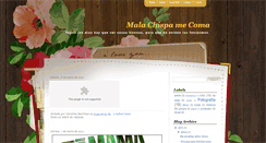 Desktop Screenshot of malachispa.blogspot.com