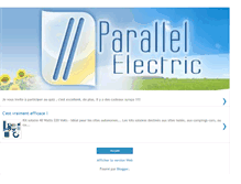 Tablet Screenshot of parallel-electric.blogspot.com