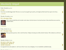 Tablet Screenshot of abigailrosesilva.blogspot.com