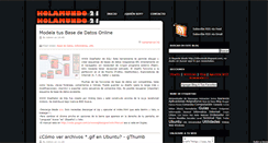 Desktop Screenshot of holamundo21.blogspot.com